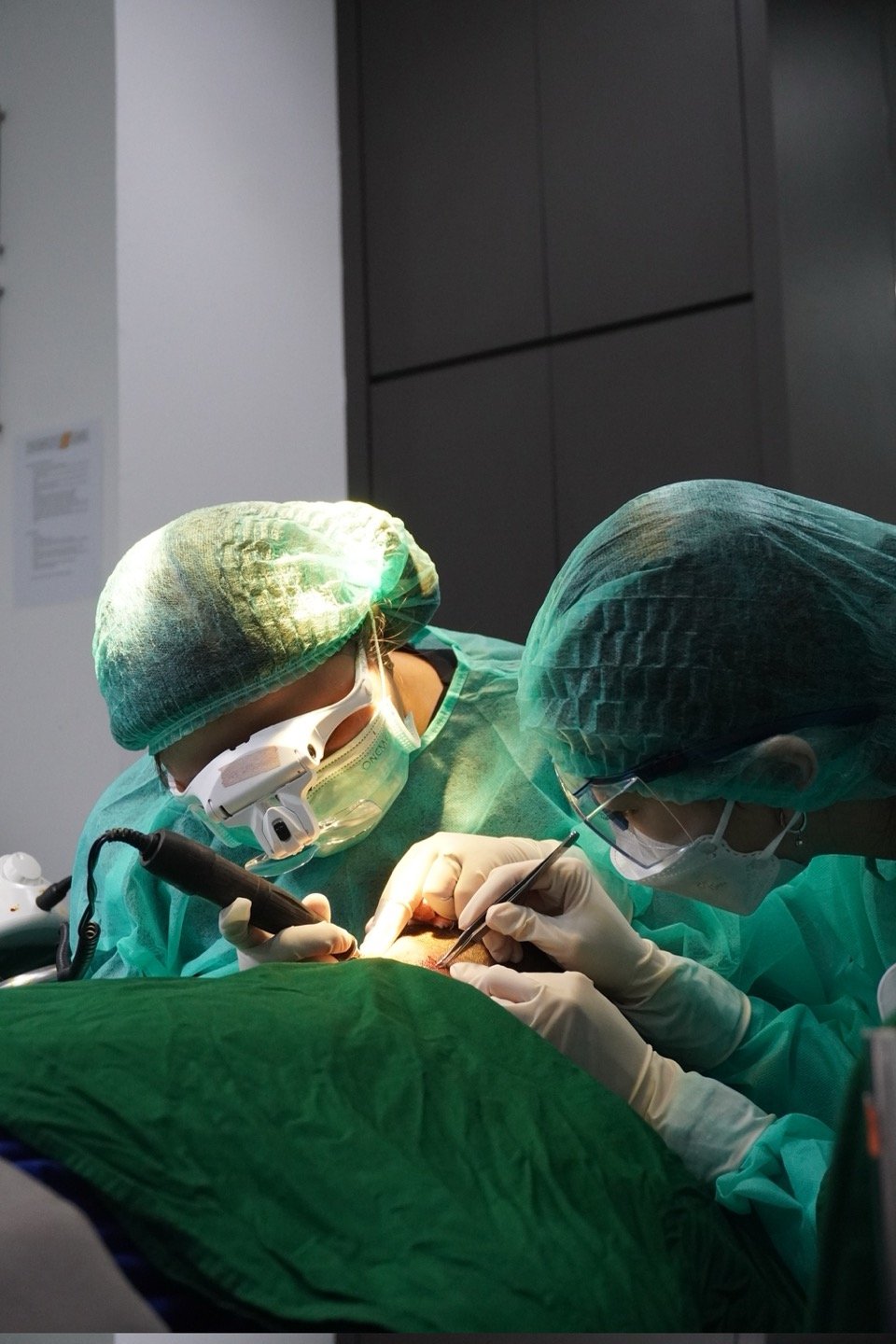 Integrafts hair transplant procedure